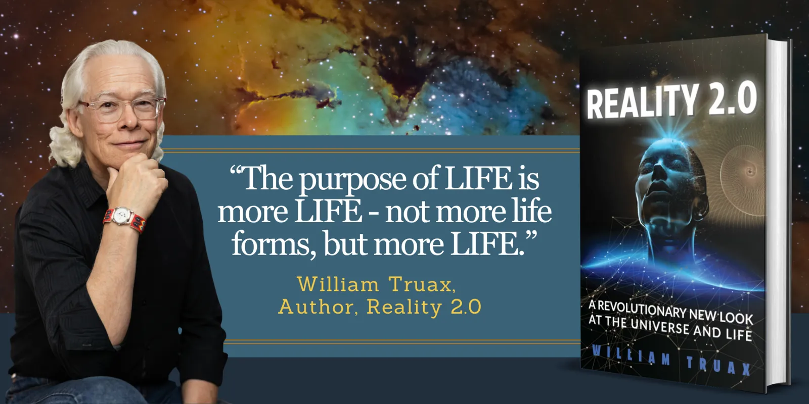 Featured image for Reality 2.0 Wins Three Major Book Awards, Establishing William Truax as Leading Philosophical Voice