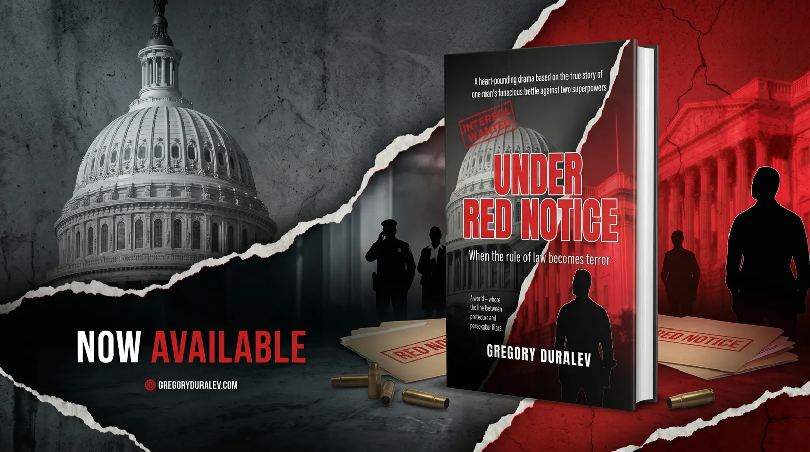 Featured image for "Under Red Notice": A True Political Thriller Exposes How Global Justice Systems Are Weaponized Against the Innocent